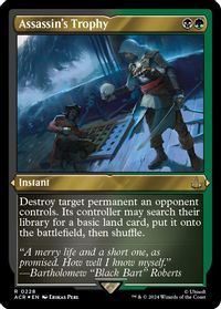 Assassin's Trophy (Foil Etched) — Universes Beyond: Assassin's Creed