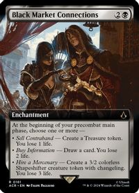 Black Market Connections (Extended Art) — Universes Beyond: Assassin's Creed