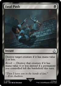 Fatal Push — Universes Beyond: Assassin's Creed
