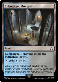 Submerged Boneyard — Universes Beyond: Assassin's Creed