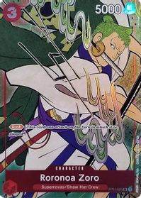 Roronoa Zoro (English Version 1st Anniversary Set) — One Piece Promotion Cards