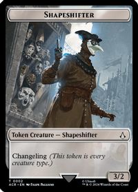 Shapeshifter Token — Universes Beyond: Assassin's Creed