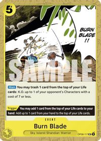 Burn Blade — Two Legends