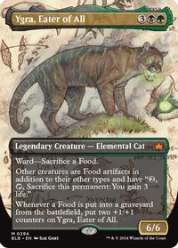 Ygra, Eater of All (Borderless) — Bloomburrow