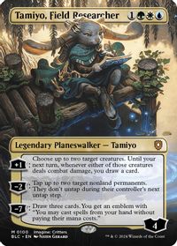 Tamiyo, Field Researcher (Borderless) — Commander: Bloomburrow