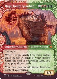 Hugs, Grisly Guardian (Showcase) — Bloomburrow