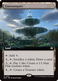 Fountainport (Extended Art) — Bloomburrow