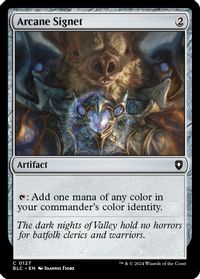 Arcane Signet — Commander: Bloomburrow