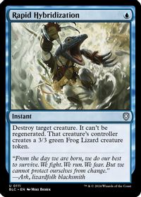 Rapid Hybridization — Commander: Bloomburrow