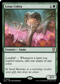 Lotus Cobra — Commander: Bloomburrow