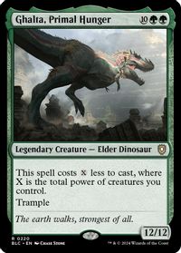 Ghalta, Primal Hunger — Commander: Bloomburrow