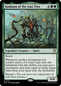 Kodama of the East Tree — Commander: Bloomburrow