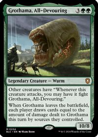 Grothama, All-Devouring — Commander: Bloomburrow