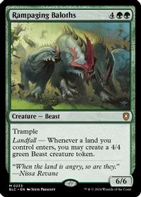 Rampaging Baloths — Commander: Bloomburrow