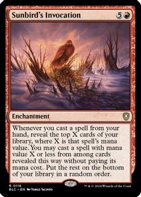 Sunbird's Invocation — Commander: Bloomburrow