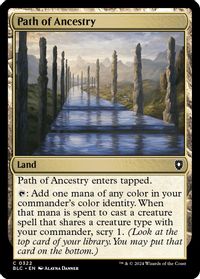 Path of Ancestry — Commander: Bloomburrow