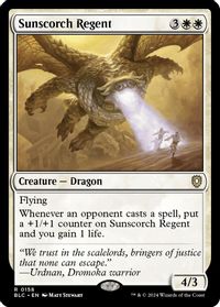 Sunscorch Regent — Commander: Bloomburrow