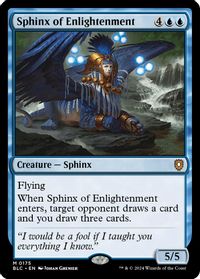 Sphinx of Enlightenment — Commander: Bloomburrow