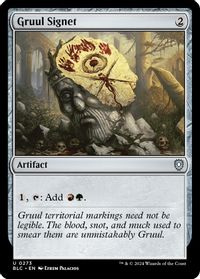 Gruul Signet — Commander: Bloomburrow