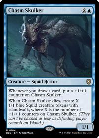 Chasm Skulker — Commander: Bloomburrow