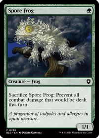 Spore Frog — Commander: Bloomburrow