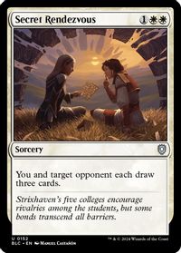 Secret Rendezvous — Commander: Bloomburrow