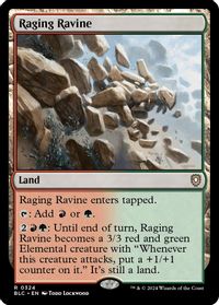 Raging Ravine — Commander: Bloomburrow
