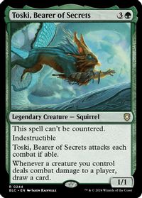 Toski, Bearer of Secrets — Commander: Bloomburrow