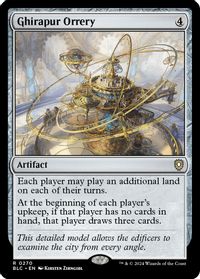 Ghirapur Orrery — Commander: Bloomburrow