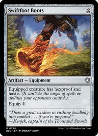 Swiftfoot Boots — Commander: Bloomburrow