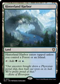 Hinterland Harbor — Commander: Bloomburrow
