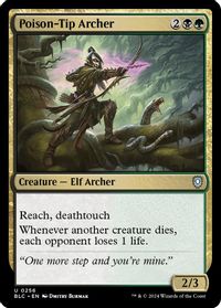 Poison-Tip Archer — Commander: Bloomburrow