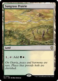 Sungrass Prairie — Commander: Bloomburrow