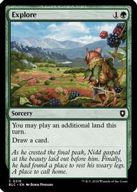 Explore — Commander: Bloomburrow