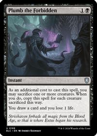 Plumb the Forbidden — Commander: Bloomburrow