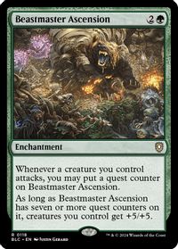 Beastmaster Ascension — Commander: Bloomburrow