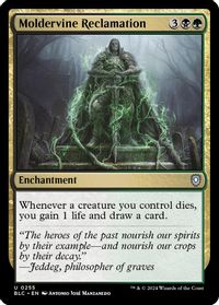 Moldervine Reclamation — Commander: Bloomburrow