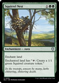 Squirrel Nest — Commander: Bloomburrow