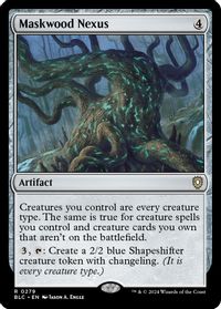 Maskwood Nexus — Commander: Bloomburrow