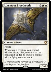 Luminous Broodmoth — Commander: Bloomburrow