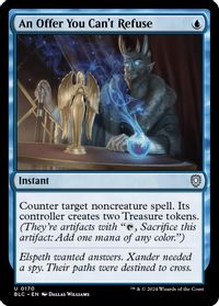 An Offer You Can't Refuse — Commander: Bloomburrow