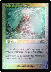 Command Tower (1666) (Rainbow Foil) — Secret Lair Drop Series