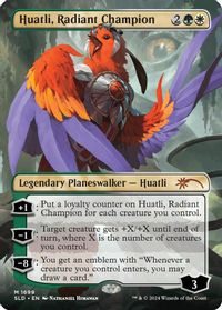 Huatli, Radiant Champion — Secret Lair Drop Series