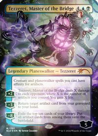 Tezzeret, Master of the Bridge (Rainbow Foil) — Secret Lair Drop Series