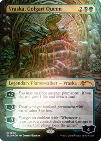 Vraska, Golgari Queen (1702) (Rainbow Foil) — Secret Lair Drop Series