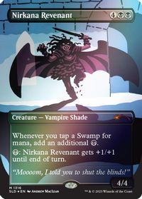 Nirkana Revenant (Rainbow Foil) — Secret Lair Drop Series