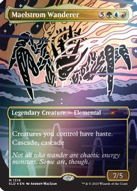 Maelstrom Wanderer (Rainbow Foil) — Secret Lair Drop Series