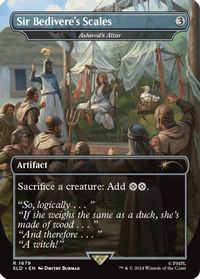 Sir Bedivere's Scales - Ashnod's Altar — Secret Lair Drop Series