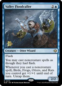 Valley Floodcaller — Prerelease Cards