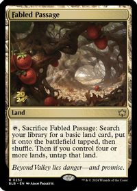 Fabled Passage — Prerelease Cards